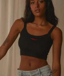 Peppermayo A Muse Crop - Black