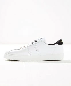 Superga New & Most Loved 2843- Clubs Comfleasueu Sneakers - A00 WHITE-BLACK 9 Superga New & Most Loved 2843- Clubs Comfleasueu Sneakers - A00 WHITE-BLACK
