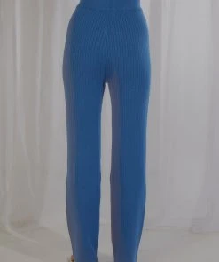 Peppermayo Exclusive Only Vice Knit Pants - Cobalt