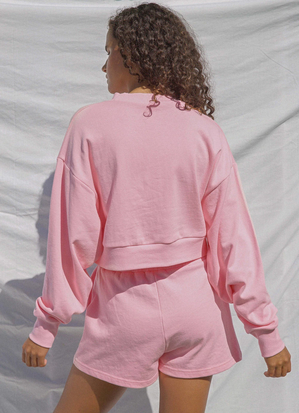 Vacancy Supply Arrival Cropped Jumper - Pink Soda 6 Vacancy Supply Arrival Cropped Jumper - Pink Soda