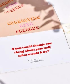 Everyday Connection Connecting With Friends Cards - Multi