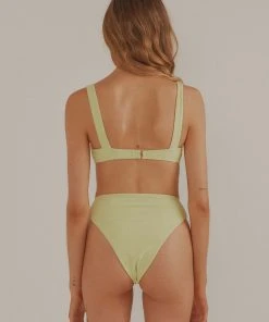 Vacancy Supply New & Most Loved Sundance High Waisted Bottoms - Lime