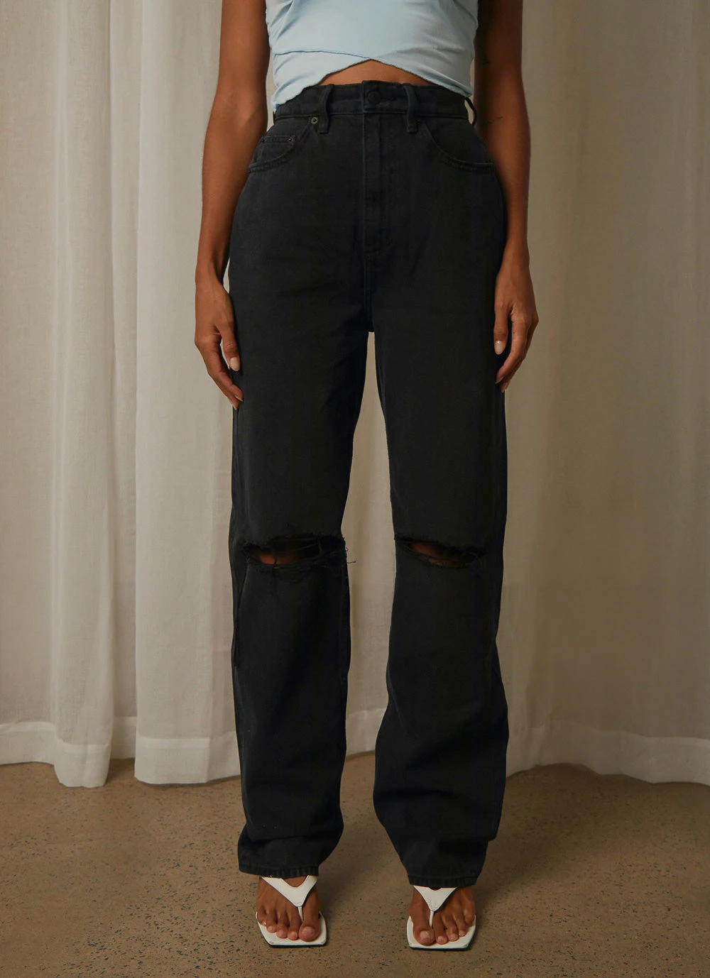 Lee High Baggy Jean - Exalt Black New & Most Loved 3 Lee High Baggy Jean - Exalt Black New & Most Loved