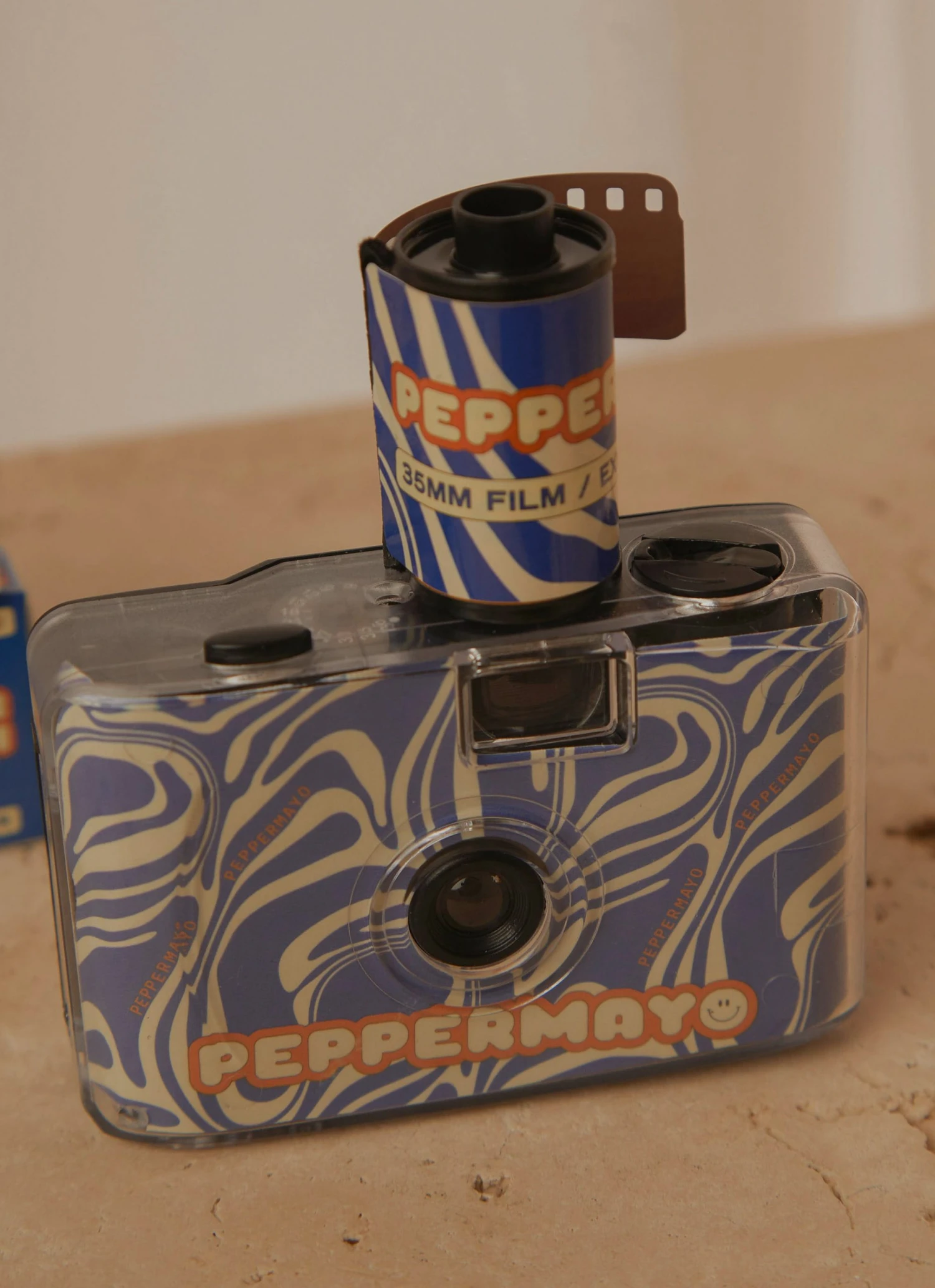 Peppermayo Exclusive Art Trip 35mm Film - EXP 36 Colour - Cobalt Marble New & Most Loved 3 Peppermayo Exclusive Art Trip 35mm Film - EXP 36 Colour - Cobalt Marble New & Most Loved