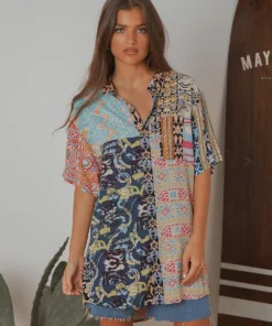 Rolla's Bon Shirt - Multi New Tops