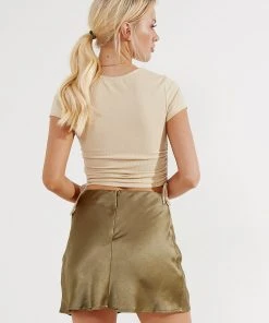Peppermayo Exclusive New Tops Afterparty Top - Beige