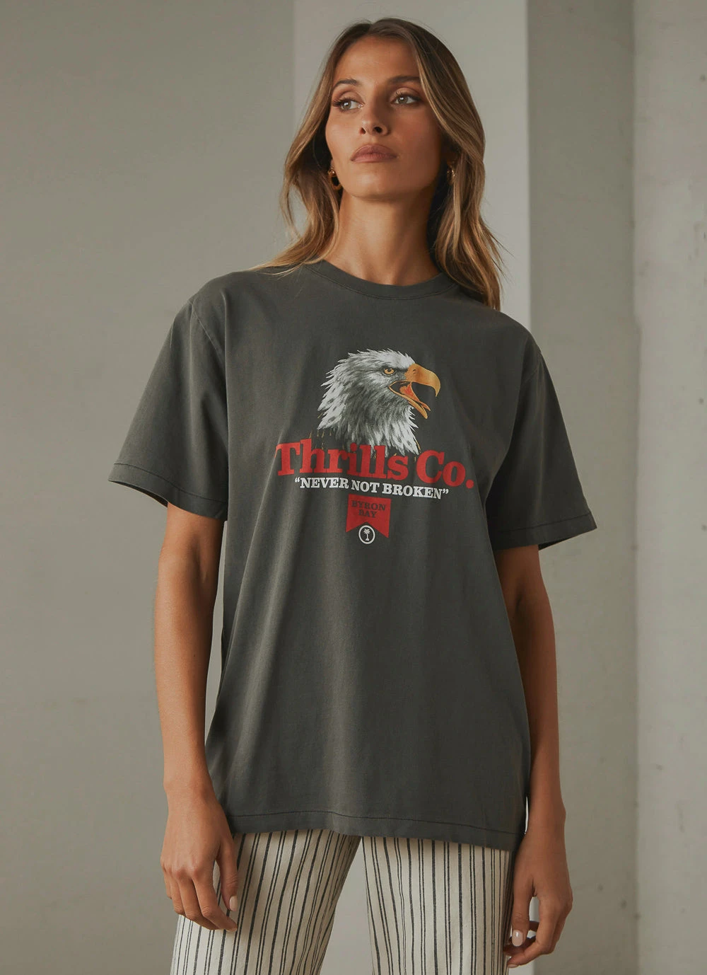 Thrills Talla Merch Fit Tee - Merch Black New & Most Loved 1 Thrills Talla Merch Fit Tee - Merch Black New & Most Loved