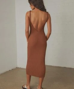 Peppermayo Take Me Away Midi Dress - Brown 9 Peppermayo Take Me Away Midi Dress - Brown