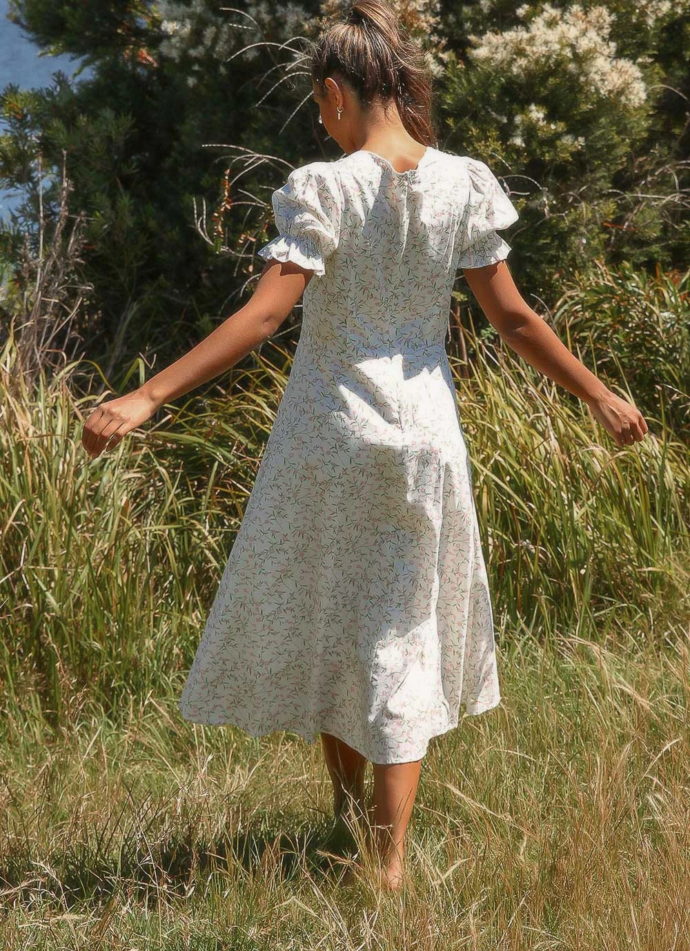 Peppermayo Field Day Midi Dress - White New & Most Loved 4 Peppermayo Field Day Midi Dress - White New & Most Loved