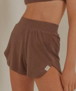 Vacancy Supply Cabana Terry Short - Choc Brown 7 Vacancy Supply Cabana Terry Short - Choc Brown