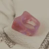 Peppermayo New Accessories Art House Resin Ring - Pink