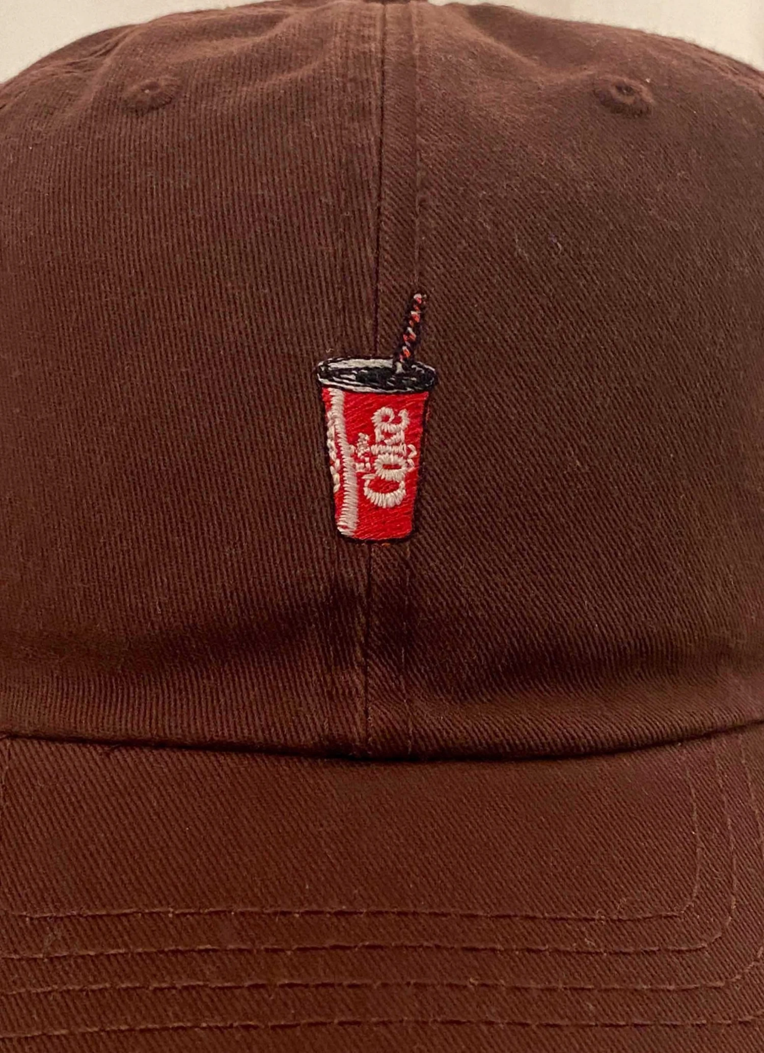 American Needle Coca-Cola Cup Ball Park Cap - Chocolate New & Most Loved 2 American Needle Coca-Cola Cup Ball Park Cap - Chocolate New & Most Loved