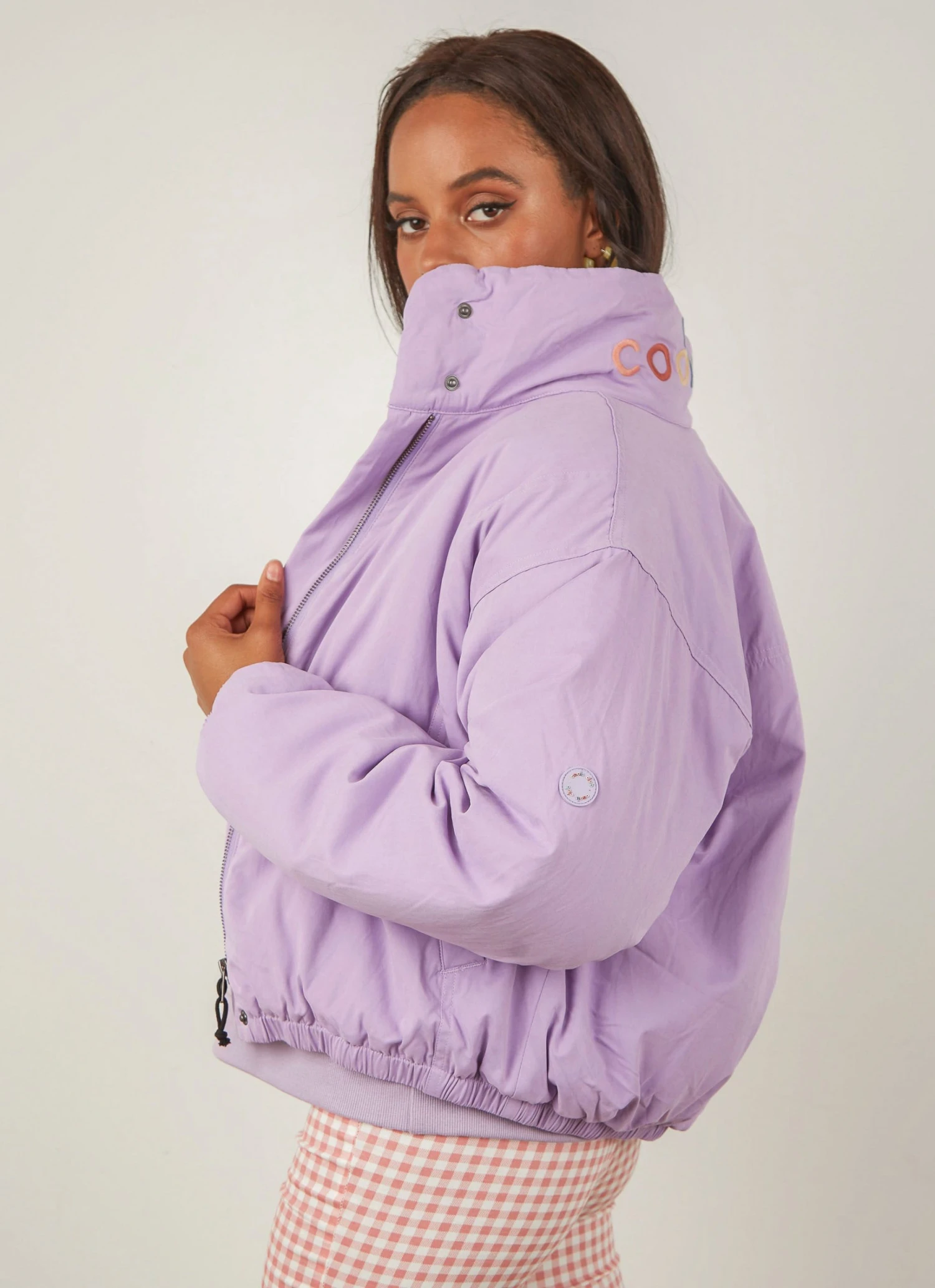 Cools Club Puff Club Jacket - Lavender New & Most Loved 2 Cools Club Puff Club Jacket - Lavender New & Most Loved