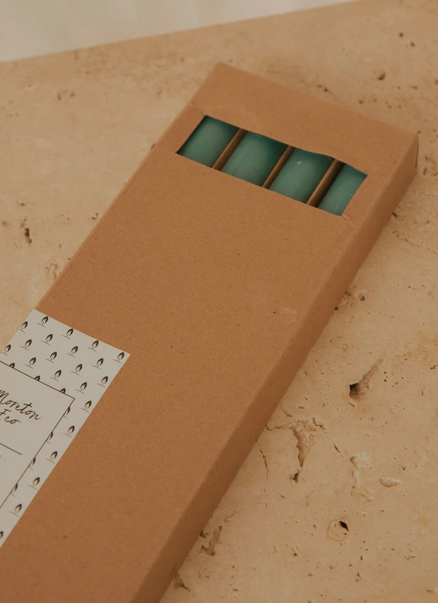 Candle Co Moreton 40cm Eco Dinner Candle Pack Of 4 - Emerald Green New & Most Loved 2 Candle Co Moreton 40cm Eco Dinner Candle Pack Of 4 - Emerald Green New & Most Loved