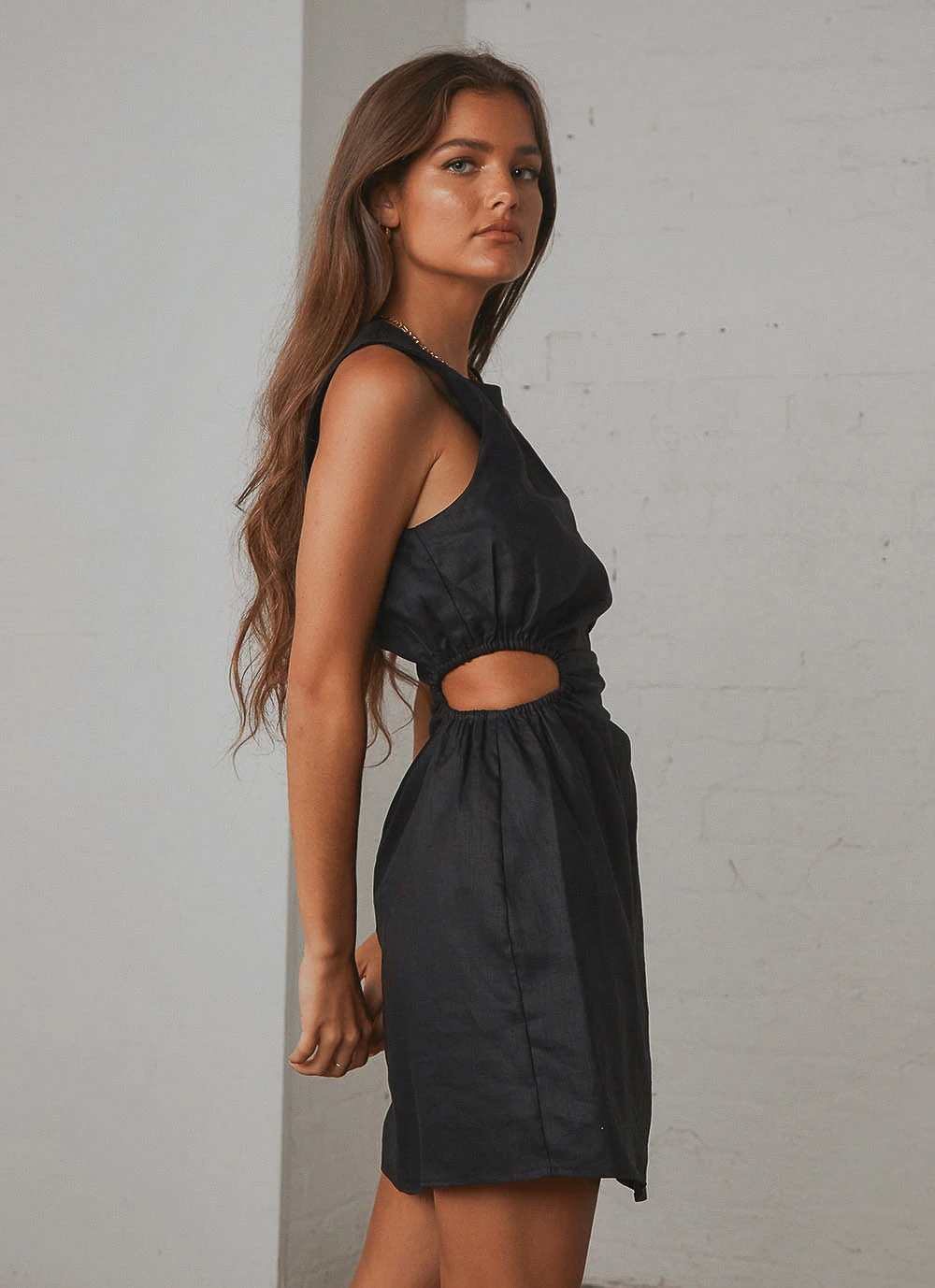 Lioness Fashion New Dresses Straight Shooter Mini - Black 3 Lioness Fashion New Dresses Straight Shooter Mini - Black