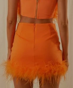 Peppermayo Exclusive New & Most Loved Lucia In Love Skirt - Tangerine 11 Peppermayo Exclusive New & Most Loved Lucia In Love Skirt - Tangerine