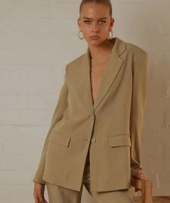 Peppermayo Exclusive New & Most Loved Kat Oversized Blazer - Sage