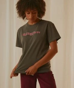 Rolla's Rolling Stone 1981 Tomboy Tee - Washed Black New & Most Loved