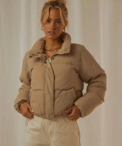 Nude Lucy New & Most Loved Topher Puffer Jacket - Mocha 8 Nude Lucy New & Most Loved Topher Puffer Jacket - Mocha