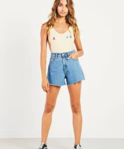 Abrand A Flashdance ASquad Bodysuit - Dandelion Tops 6 Abrand A Flashdance ASquad Bodysuit - Dandelion Tops