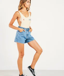 Abrand A Flashdance ASquad Bodysuit - Dandelion Tops 7 Abrand A Flashdance ASquad Bodysuit - Dandelion Tops