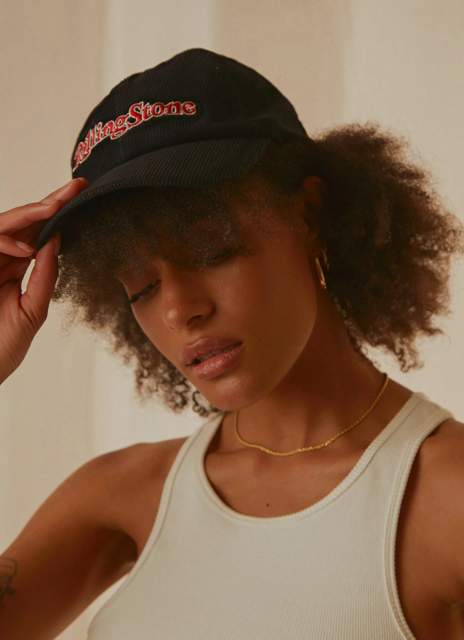 Rolla's Rolling Stone Cord Cap - Black Cord New & Most Loved 1 Rolla's Rolling Stone Cord Cap - Black Cord New & Most Loved