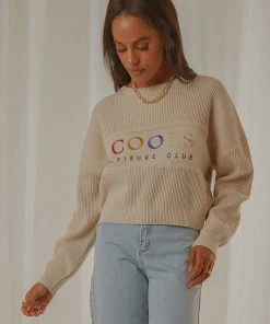 Cools Club Leisure Club Knit - Stone