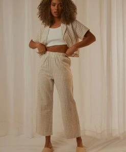 Nude Lucy Clive Check Pant - Check New & Most Loved