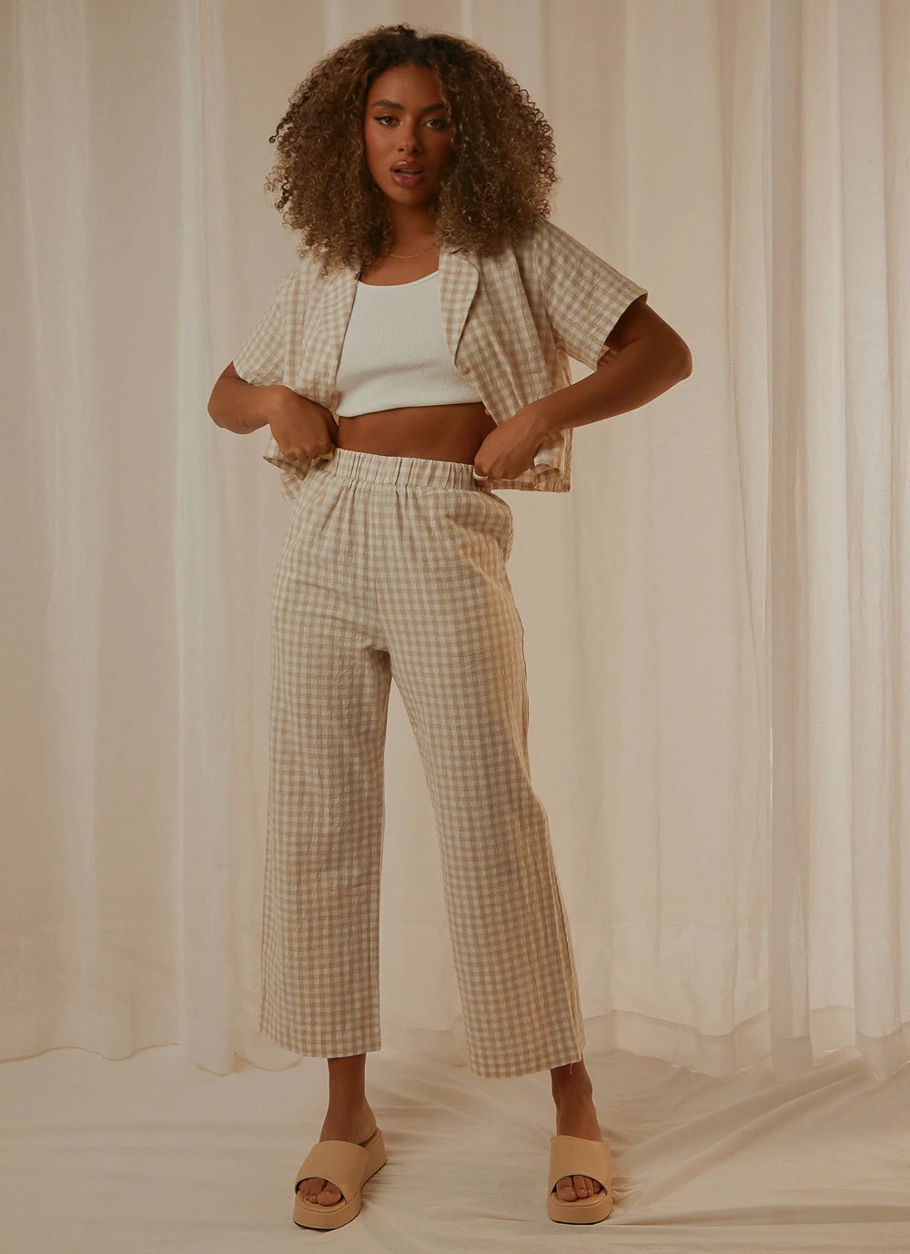 Nude Lucy Clive Check Pant - Check New & Most Loved 1 Nude Lucy Clive Check Pant - Check New & Most Loved