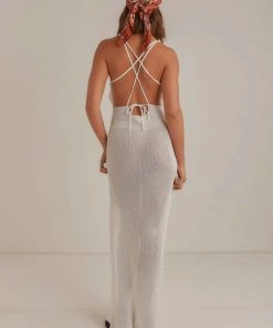 Peppermayo Cabana Days Dress - White