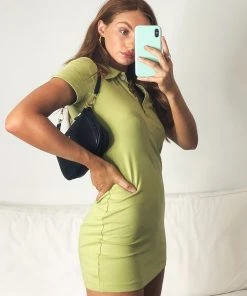 Peppermayo New Dresses Give Me Honey Mini Dress - Sage