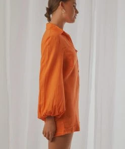 Peppermayo New & Most Loved Carried Away Playsuit - Orange