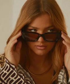 Peppermayo New & Most Loved Hepburn Sunglasses - Brown