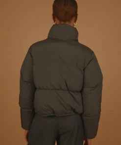 Nude Lucy Topher Puffer Jacket - Coal New & Most Loved