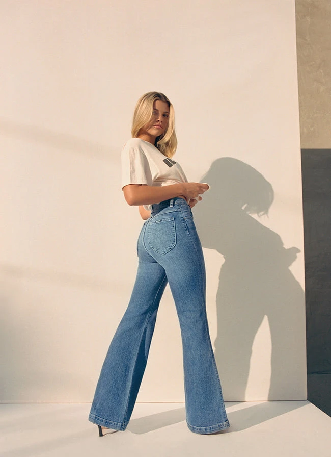 Rolla's Eastcoast Flare Jean - Karen Blue 11 Rolla's Eastcoast Flare Jean - Karen Blue