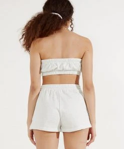 Peppermayo Centre Mark Crop - Grey 9 Peppermayo Centre Mark Crop - Grey