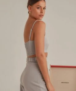 4th & Reckless Vivian Top - Chambray 8 4th & Reckless Vivian Top - Chambray