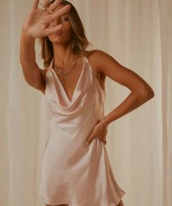 Peppermayo Love You Better Mini Dress - Pink New & Most Loved