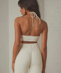 Peppermayo New & Most Loved Jessa Knit Crop Top - Off White 9 Peppermayo New & Most Loved Jessa Knit Crop Top - Off White