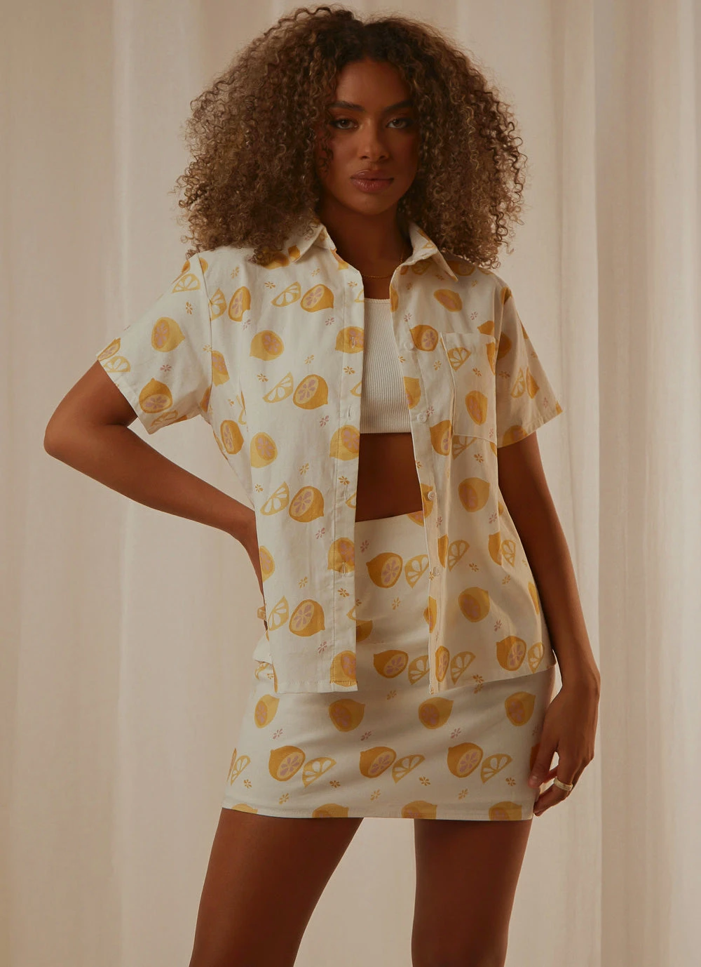 Peppermayo Exclusive Fruit Bowl Shirt - Lemonata 1 Peppermayo Exclusive Fruit Bowl Shirt - Lemonata