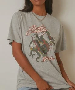 Thrills Bad Luck Merch Tee - Vintage Marle