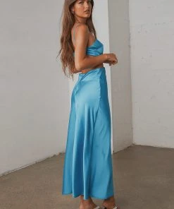 Peppermayo Clumsy Love Midi Dress - Blue New Dresses 8 Peppermayo Clumsy Love Midi Dress - Blue New Dresses