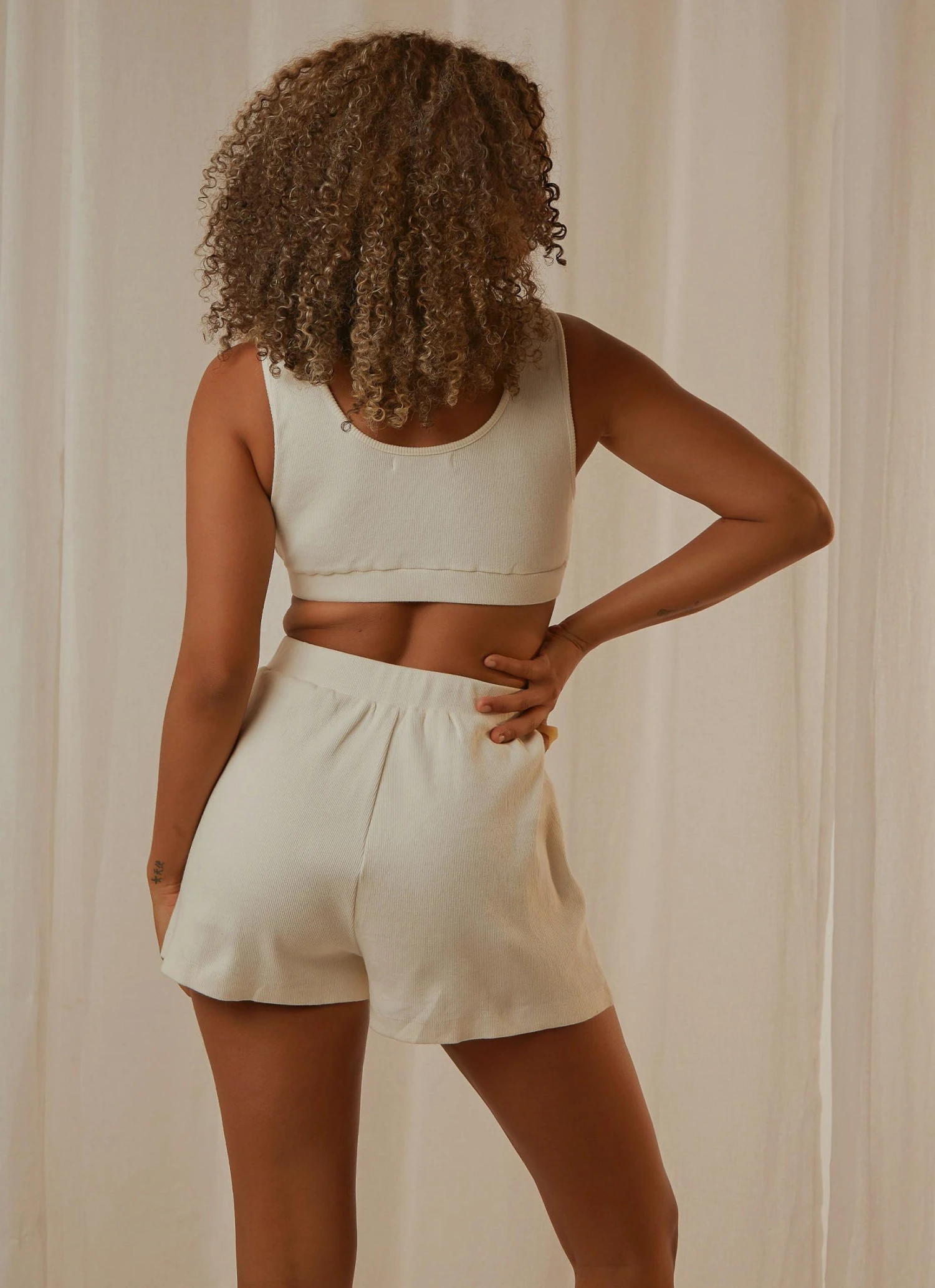 Peppermayo Exclusive New & Most Loved PM Basic Organic Cotton Crop - Ivory 5 Peppermayo Exclusive New & Most Loved PM Basic Organic Cotton Crop - Ivory