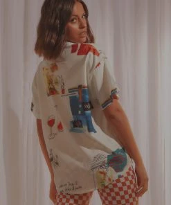 Peppermayo New Tops Cabo Nights Shirt - Multi 9 Peppermayo New Tops Cabo Nights Shirt - Multi