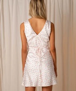 Peppermayo Exclusive Audrey Vintage Slip Dress - Pink Wild Poppies New & Most Loved