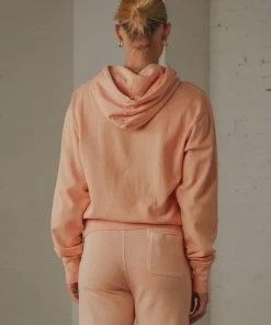 Champion Vintage Dye Boyfriend Hoodie - Certan Peach 9 Champion Vintage Dye Boyfriend Hoodie - Certan Peach