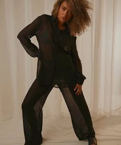 4th & Reckless New & Most Loved Darcie Shirt - Black