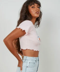 Cools Club Flower Power Tee - Pink