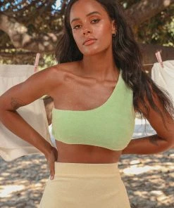 Peppermayo Exclusive New & Most Loved Solstice Terry Crop Top - Green 14 Peppermayo Exclusive New & Most Loved Solstice Terry Crop Top - Green