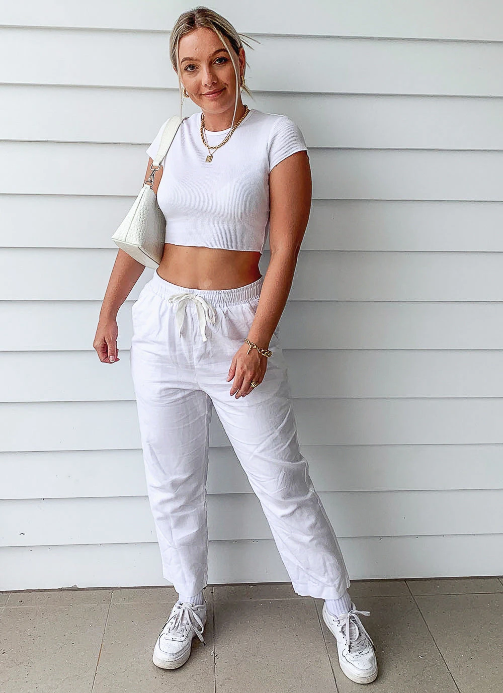 Nude Lucy Nude Classic Pant - White 3 Nude Lucy Nude Classic Pant - White